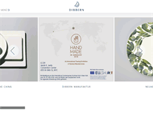 Tablet Screenshot of dibbern.de